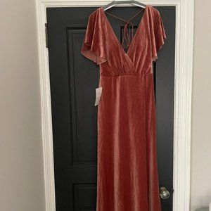 Brand New BHLDN Velvet Dress (Size 6)